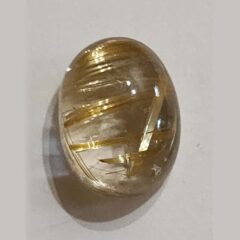 Rutilated Quartz, Oval