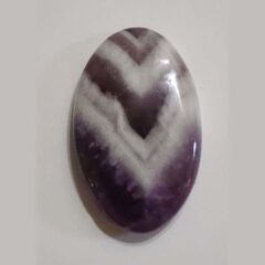Chevron Amethyst, Oval