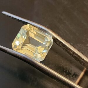 Citrine, Emerald Cut