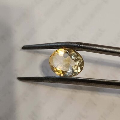 Citrine, Oval Cut