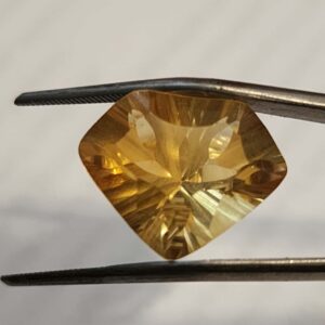 Madeira Citrine, Laser-Cut