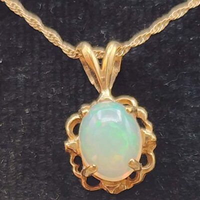 Ethiopian Opal Pendant