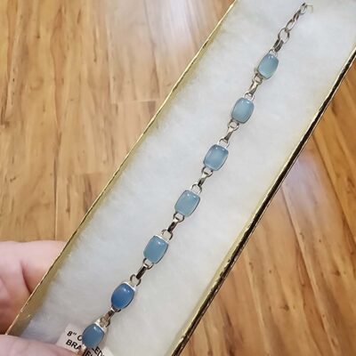 Blue Chalcedony Bracelet