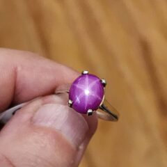 Pink Sapphire Ring