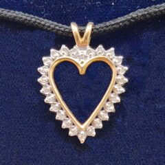 Diamond Heart Pendant
