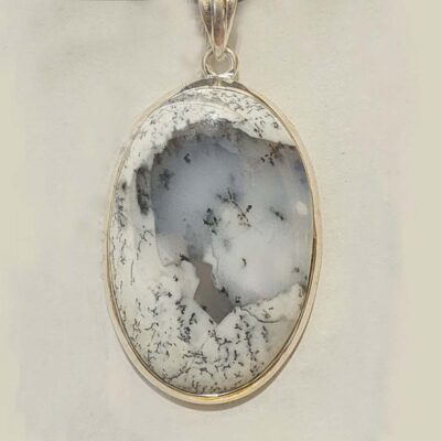 Dendritic Opal Pendant