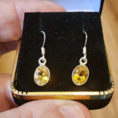 Golden Citrine Earrings