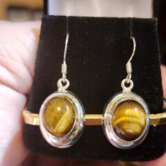 Tiger Eye Earrings