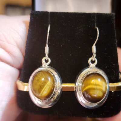 Tiger Eye Earrings