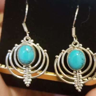 Intricate Turquoise Earrings